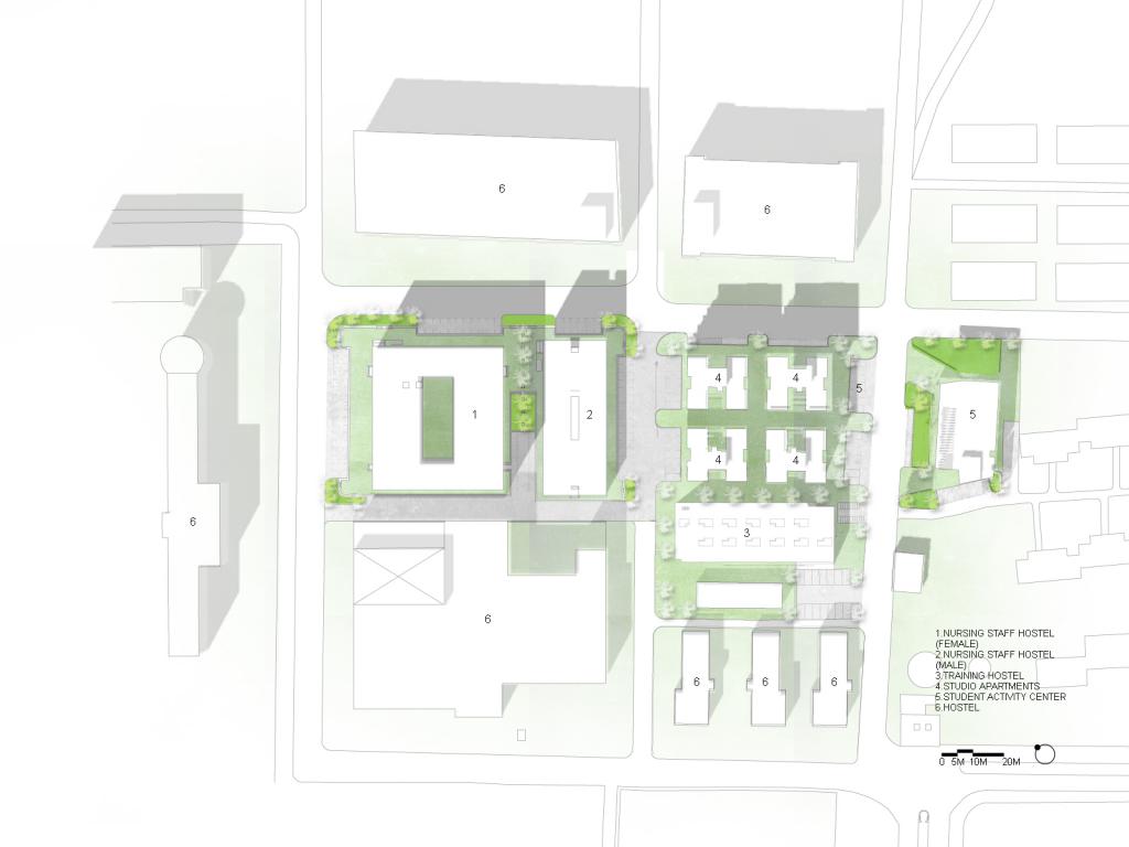 HIHT University (now SRHU): Masterplan & various facilities